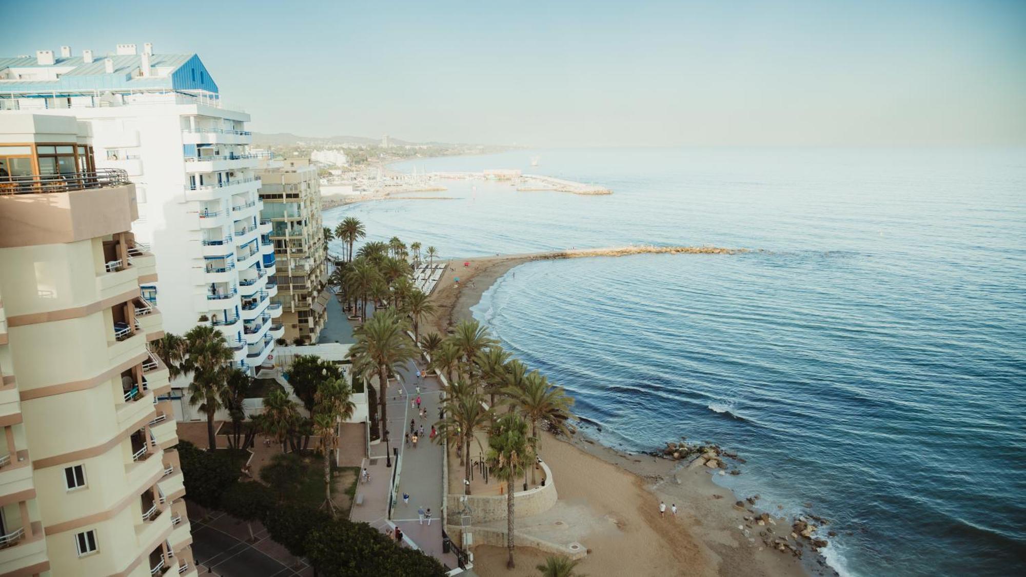 Apartamento 1ª Linea De Playa Marbell Center Marbella Exterior foto